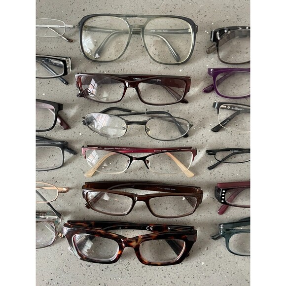 Lot of 18 pcs – Assorted Colors and Styles, Brands Eyeglass Frames Only - Picture 3 of 16